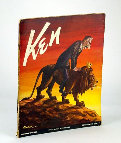 Image for Ken Magazine, December 15, 1938, Volume 2, No. 12 - The German-Japanese Spy Alliance / Cleveland's Negro Problem / Marijuana (Marihuana) - Our Newest Vice