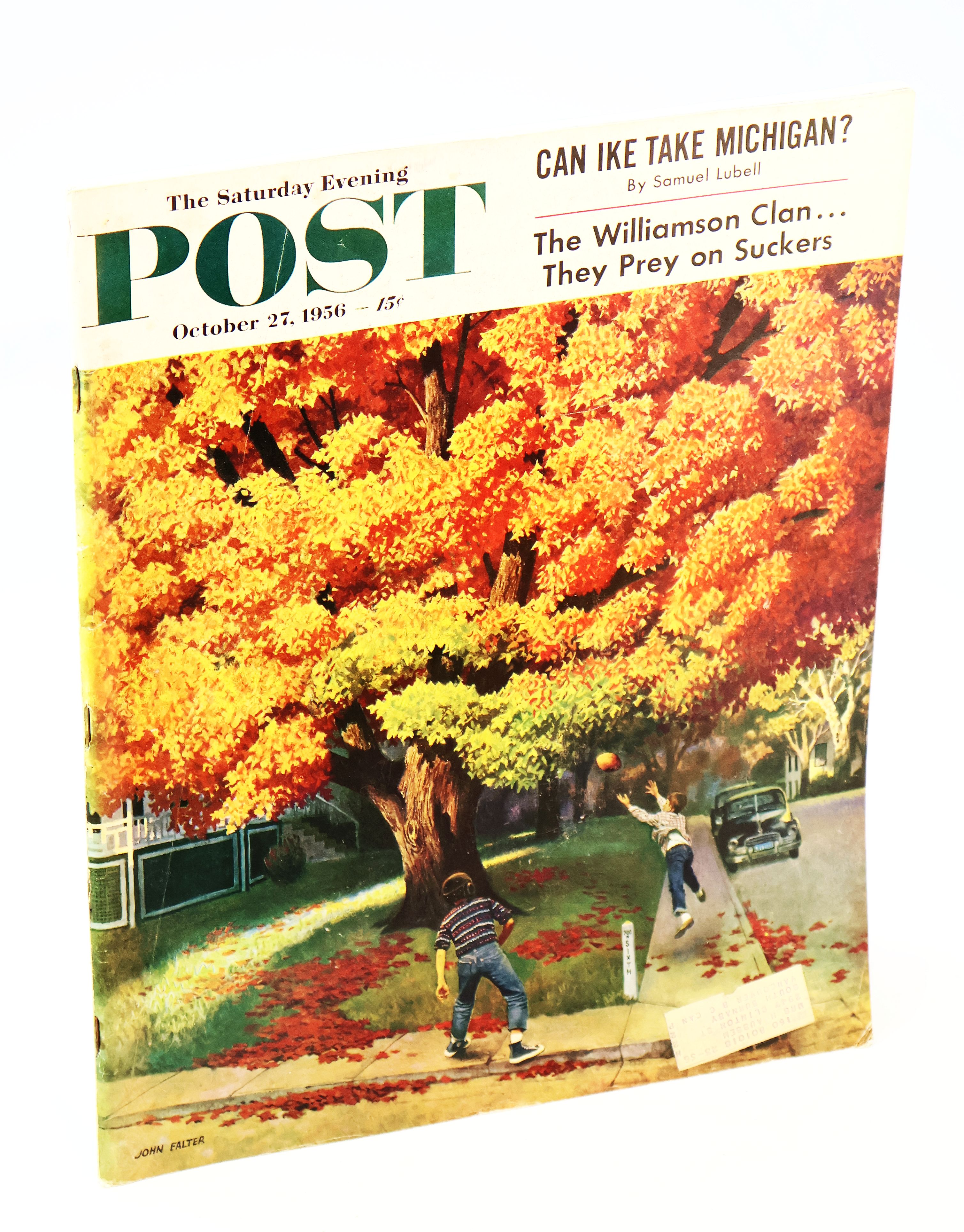 The Saturday Evening Post, October 27, 1956 - Sam Goody is Duke of the Disc Dealers