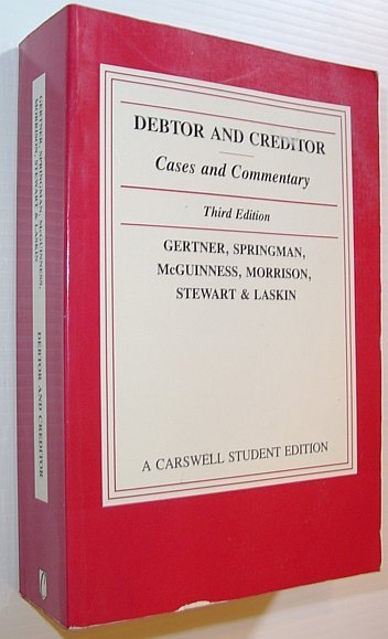 Image for Debtor and Creditor - Cases and Commentary: Third Edition