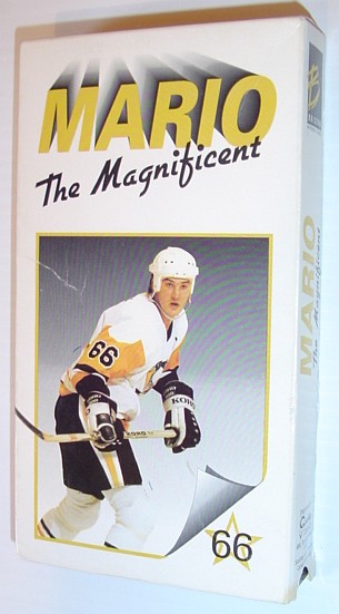 Image for Mario (Lemieux) The Magnificent - Rare VHS Video Tape in Original Illustrated Cardboard Case
