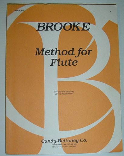 Image for CU20 - Method for Flute - Brooke