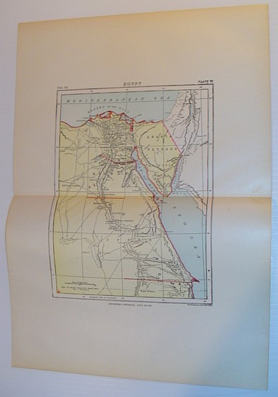 Image for Map of Egypt - Circa 1902