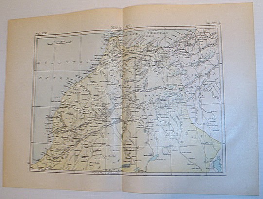 Image for Map of Morocco - Circa 1902