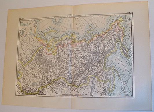Image for Map of Siberia - Circa 1902