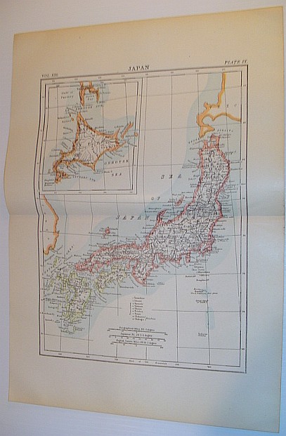 Image for Map of Japan: Circa 1902
