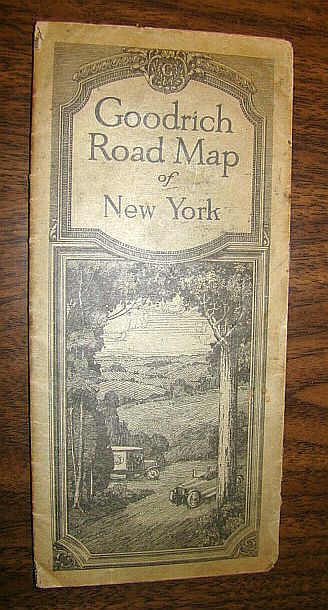 Image for (1920) Goodrich Road Map of New York (State)