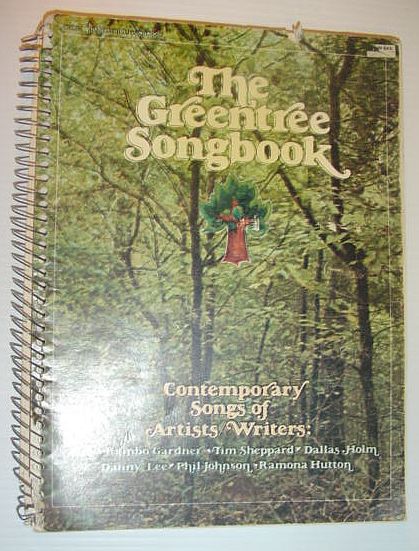 Image for The GreenTree Songbook (One / 1) - Contemporary Songs of Artists/Writers