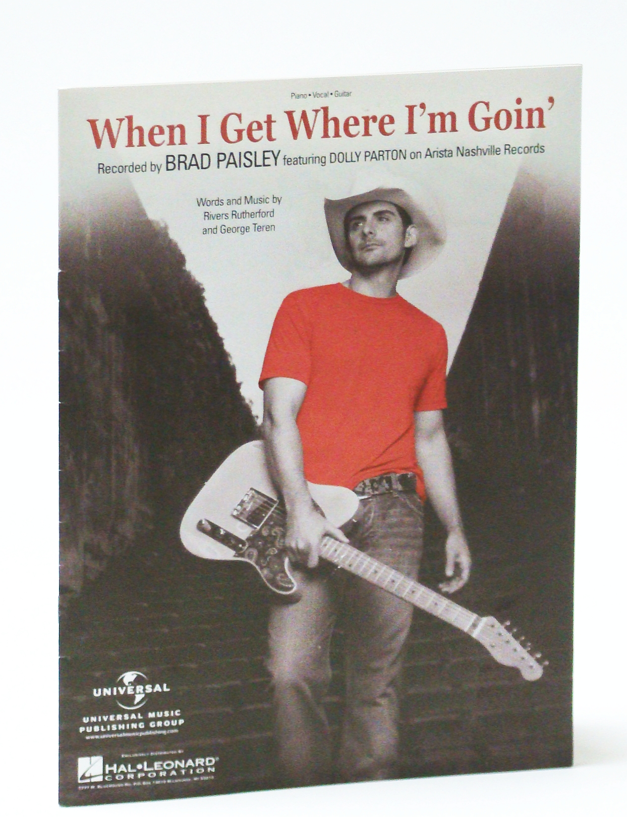 Image for When I Get Where I'm Goin': Sheet Music for Piano and Voice with Guitar Chords