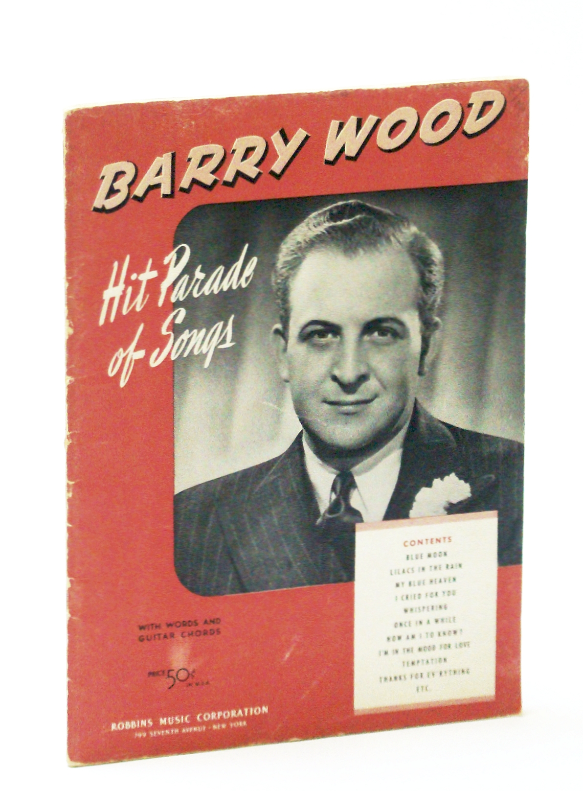Image for Barry Wood : Hit Parade of Songs