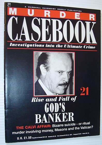 Image for Murder Casebook: Rise and Fall of God's Banker - Roberto Calvi