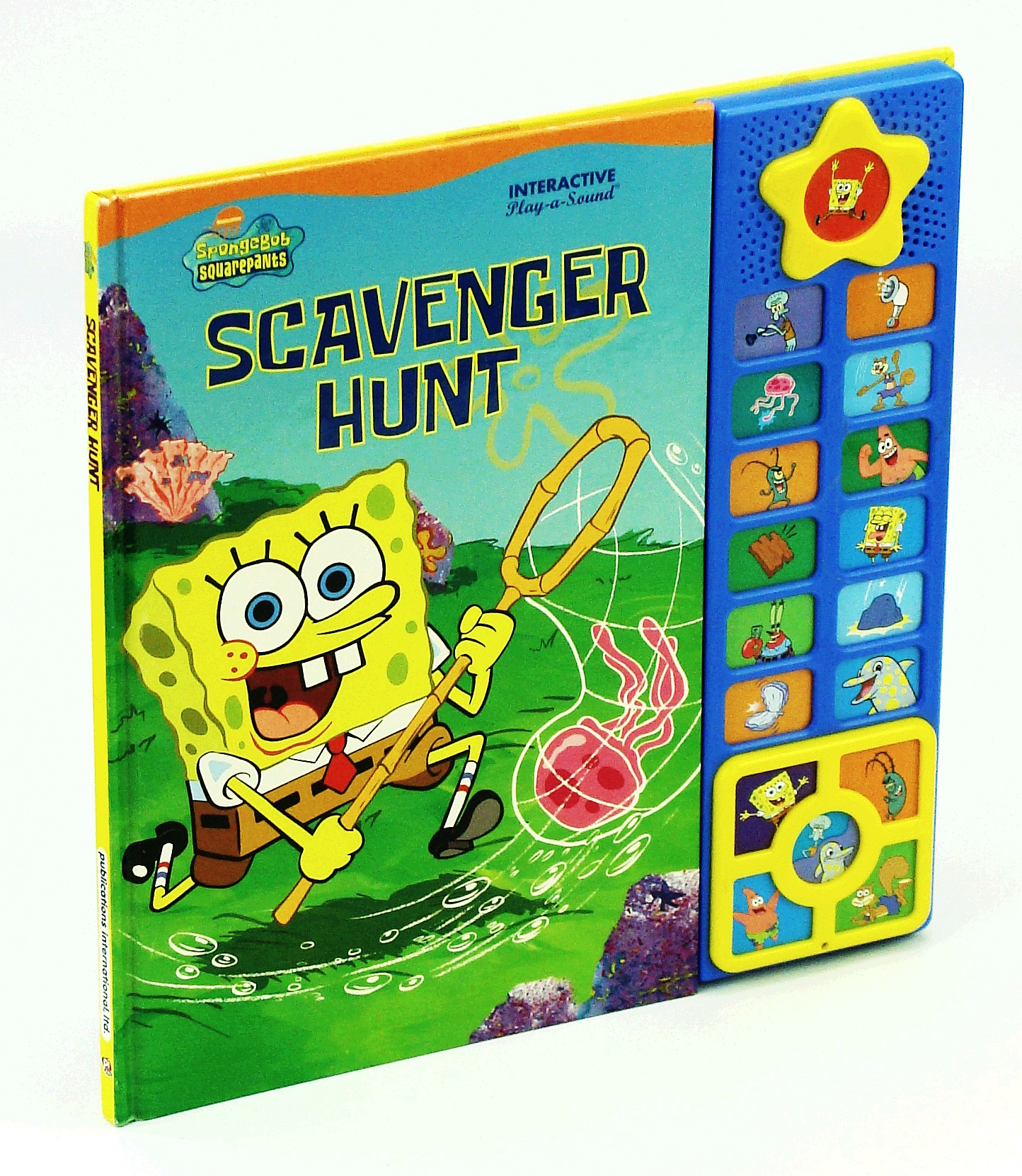 SpongeBob Squarepants Scavenger Hunt Interactive PlayaSound Book
