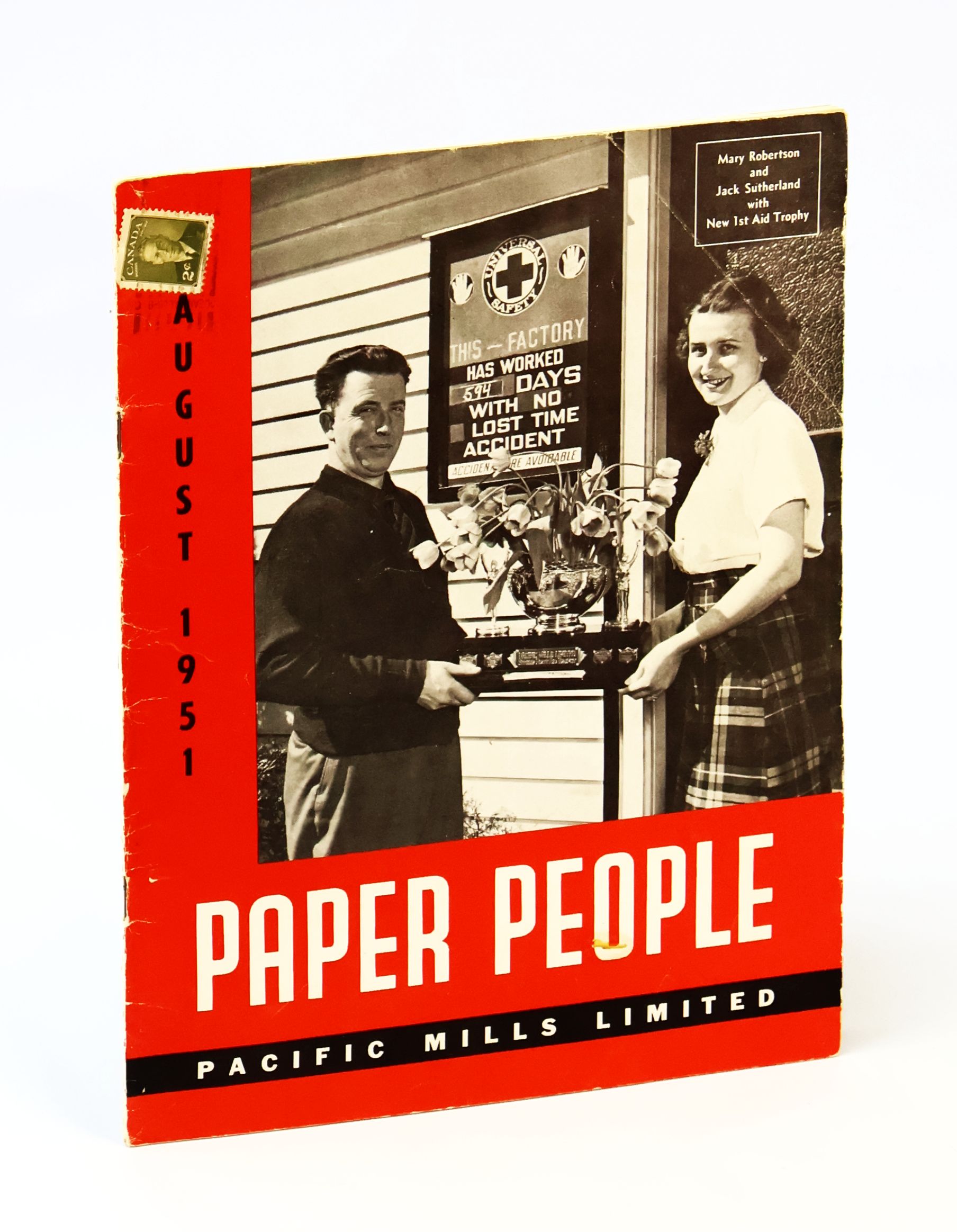 Paper People - A Quarterly Magazine By and For the People of Pacific Mills Limited and its Subsidiary Companies - August 1951, Volume 4, Number 1