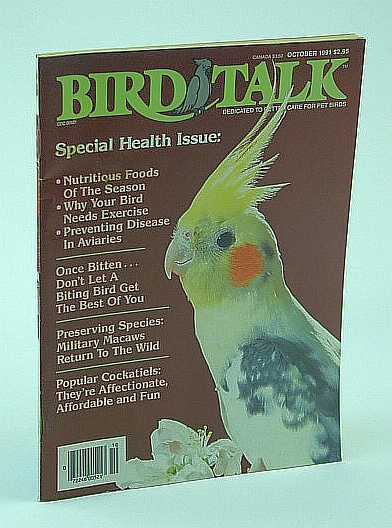Image for Bird Talk Magazine, October 1991 - Special Health Issue