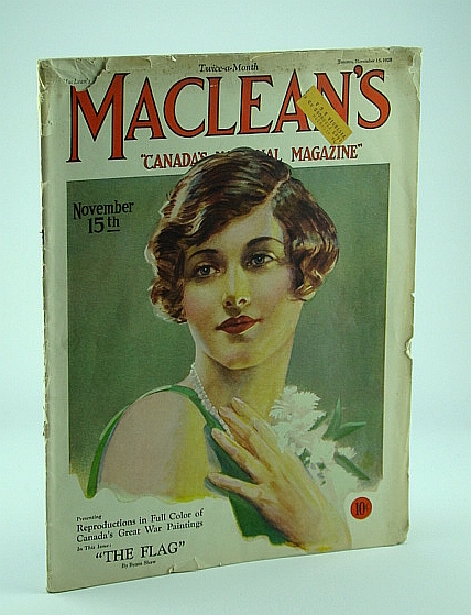 Image for Maclean's - Canada's National Magazine, November 15, 1928, Volume XLI, Number 22 - Cariboo Stagecoach Driver Al Young