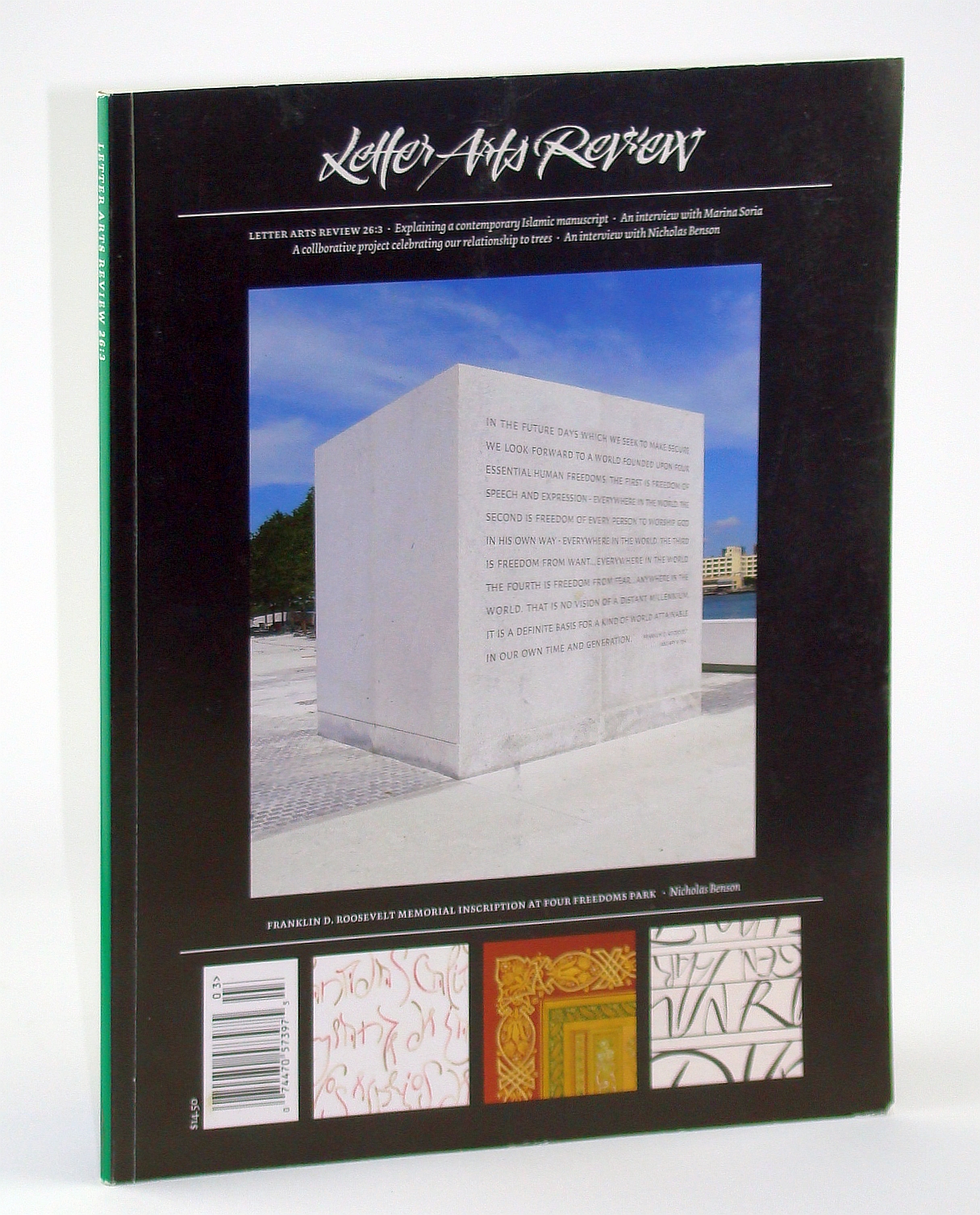 Letter Arts Review, Summer 2012, Volume 26, Number 3 - A Manuscript By Michael Hughey Image for Letter Arts Review, Summer 2012, Volume 26, Number 3 - A Manuscript By Michael Hughey