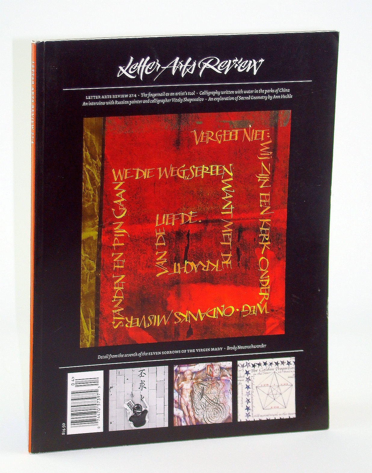 Image for Letter Arts Review, Autumn 2013, Volume 27, Number 4 - Brody Neuenschwander