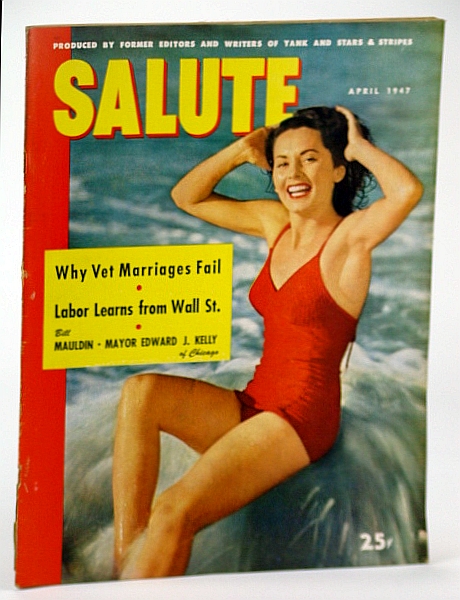 Image for Salute Magazine, Apr. (April) 1947, Vol. 2, No. 4 - Gagging of the GI Press