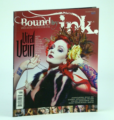 Image for Bound By Ink Magazine - Various Lifestyles & Cultures, Issue Fifteen (15), 2013 - Vital Vein Cover Photo