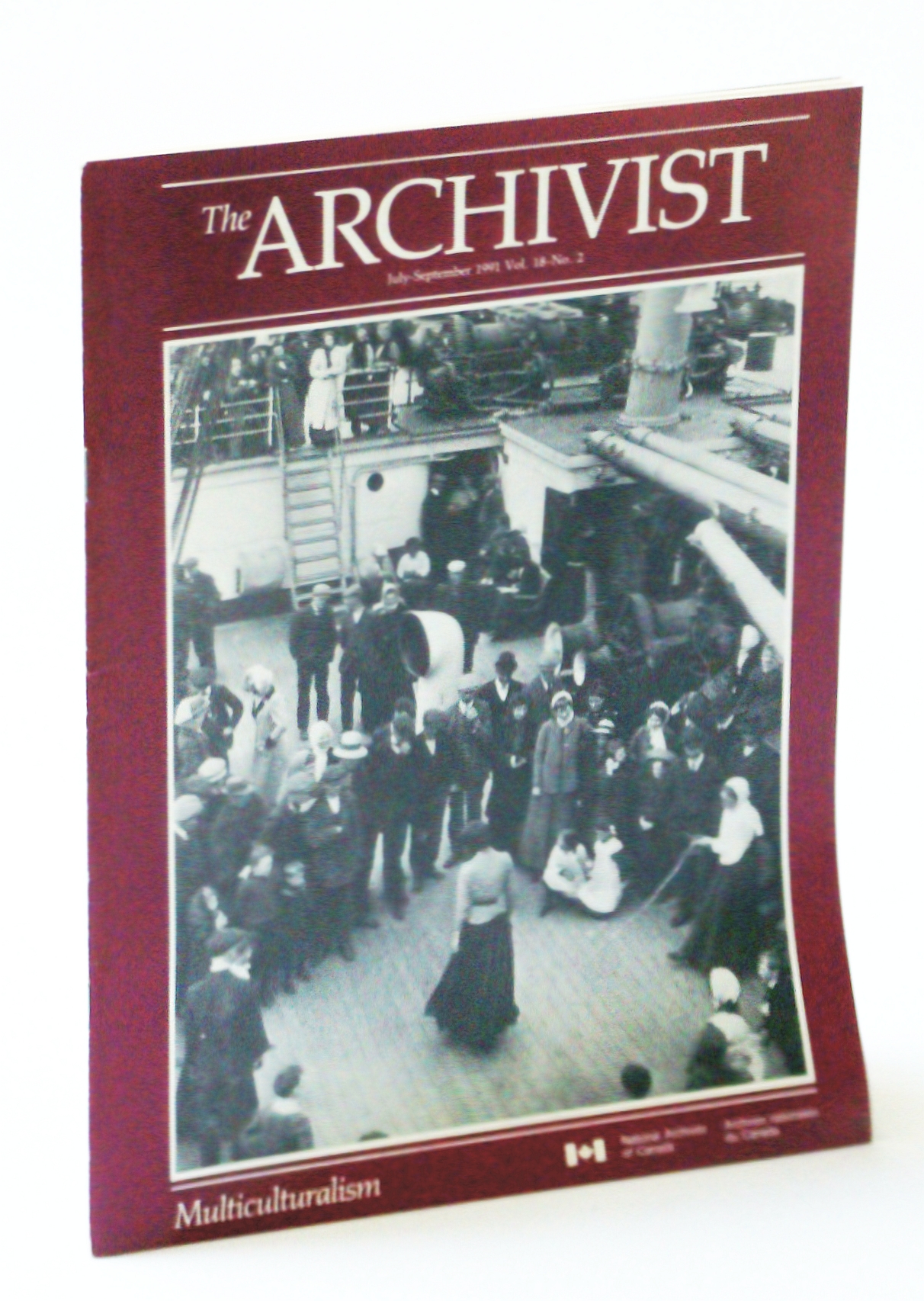 Image for The Archivist Magazine, July - September [Sept.) 1991, Vol. 18, No. 2 - Multiculturalism