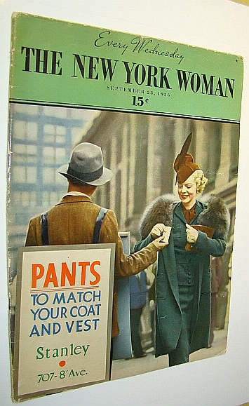Image for The New York Woman (Magazine), September 23, 1936, Vol. 1, No. 3: Wallis Simpson
