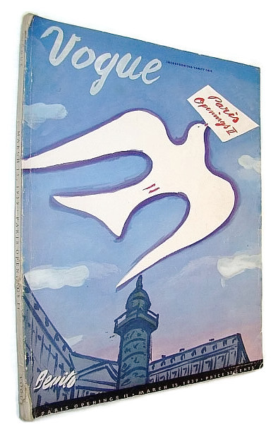 Image for Vogue (American) Incorporating Vanity Fair (Magazine), March 15, 1939 - Paris Openings II/Benito Cover