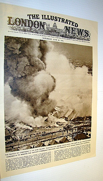 Image for The Illustrated London News (ILN), June 21, 1952 - Cover Photo of the Battle of Compound 76 on Koje Island
