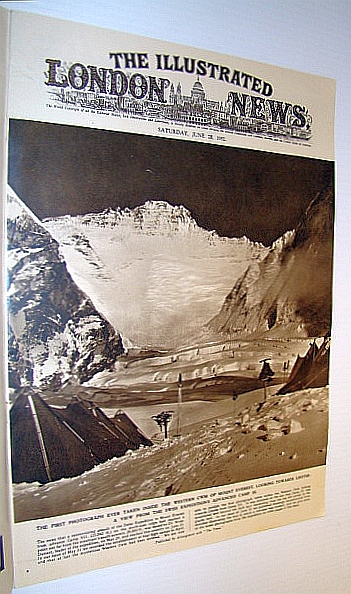 Image for The Illustrated London News (ILN), June 28, 1952 - First Photo Ever Taken Inside the Western CWM of Mount Everest on Cover