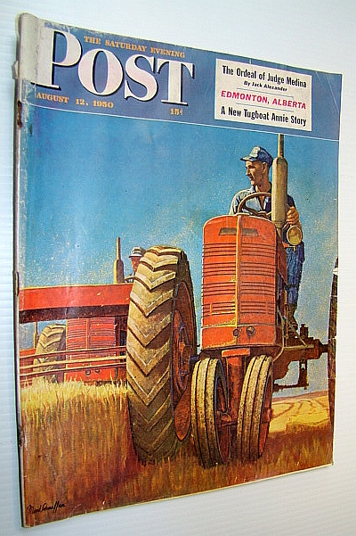 Image for The Saturday Evening Post, August 12, 1950 - Edmonton, Alberta / Judge Harold Medina