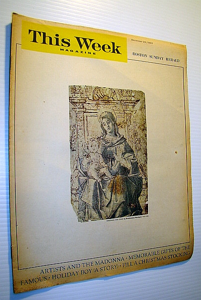 Image for This Week Magazine, December 22, 1963 - Insert to the Boston Sunday Herald: Christmas Issue