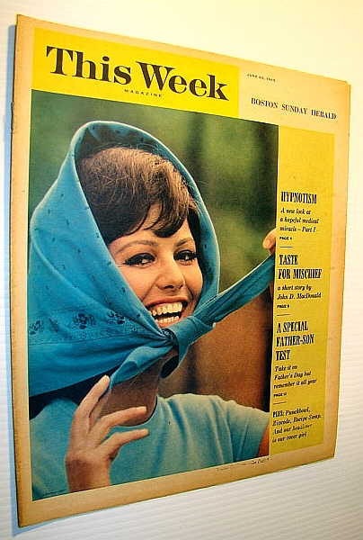 Image for This Week Magazine, June 20, 1965 - Insert to the Boston Sunday Herald: Claudia Cardinale Cover Photo