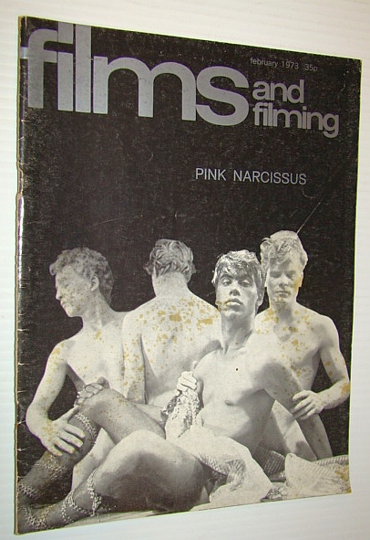 Image for Films and Filming Magazine, February 1973 - Cover Photo of 'Pink Narcissus'