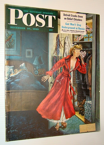 Image for The Saturday Evening Post Magazine, December 10, 1949 - God Won't Stay Underground in Russia / Edward R. Murrow