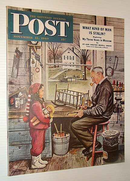 Image for The Saturday Evening Post Magazine, November 12, 1949 - What Kind of Man is Stalin? / Minot, North Dakota