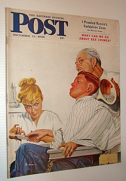Image for The Saturday Evening Post, December 11, 1948 - I Prowled Russia's Forbidden Zone / What Can We Do About Sex Crimes? / Los Alamos / The Man Who Invented Scotch Tape
