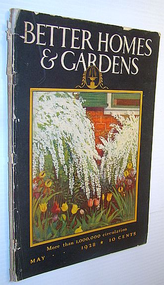 Image for Better Homes and Gardens Magazine, May, 1928 - Homes of Outstanding American Women - Miss Belle Sherwin, President of the League of Women Voters