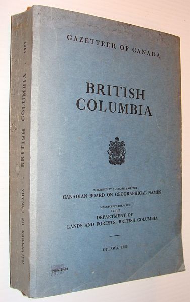 Image for British Columbia - Gazetteer of Canada