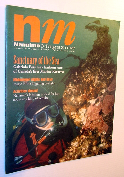 Image for Nanaimo Magazine, June 1993 - Gabriola Island Diving Photo on Cover
