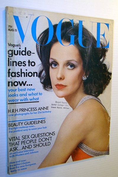 Image for Vogue Magazine (US), August 15, 1971