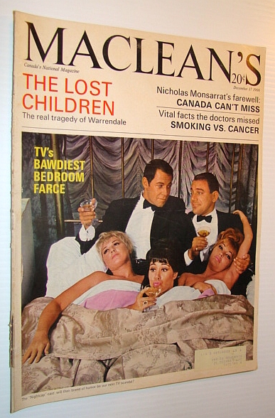 Image for Maclean's, Canada's National Magazine, 17 December 1966 - Feature Article on the Nightcap TV Show