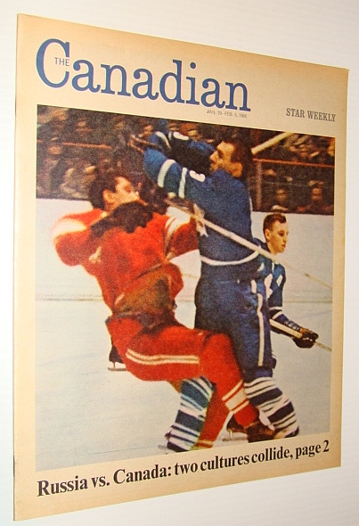 Image for The Canadian/Star Weekly Magazine, 29 January - 5 February 1966: Russia Vs. Canada in Hockey / Harry Saltzman Got the James Bond Boom Going
