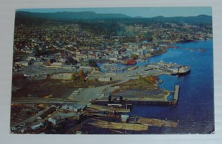 Image for Aerial Colour Picture Postcard of Downton Nanaimo, British Columbia