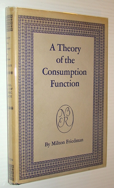 Image for A Theory of the Consumption Function: National Bureau of Economic Research Number 63, General Series
