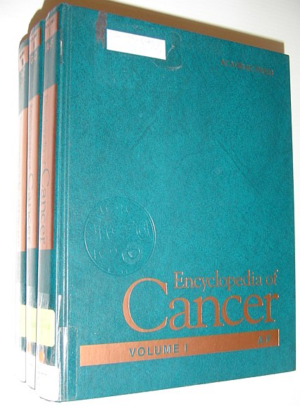 Image for Encyclopedia of Cancer, Three-Volume Set, Volume 1-3