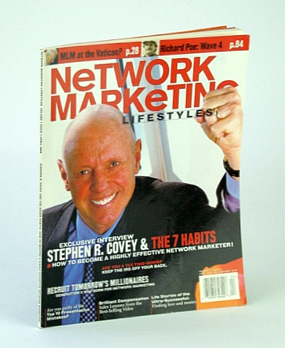 Image for Network Marketing Lifestyles, April (Apr.) 2001 - Stephen R. Covey Cover Photo