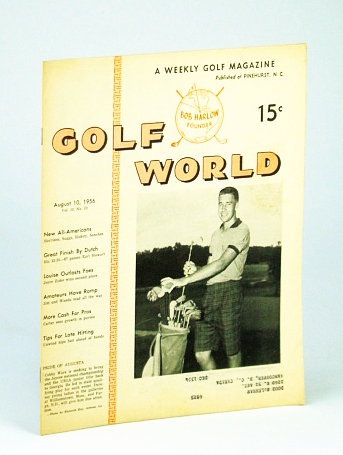 Image for Golf World - A Weekly Golf Magazine, August (Aug.) 10, 1956, Vol. 10, No. 10 - Cover Photo of Cobby Ware