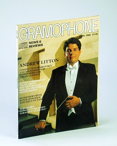 Image for Gramophone Magazine, April (Apr.) 1989 - Andrew Litton Cover Photo