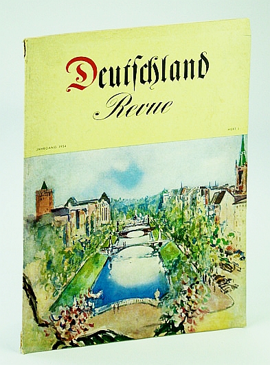 Image for Deutschland Revue (Journal/Magazine of the German Center For Tourism) Jahrgang 1954, Heft 1