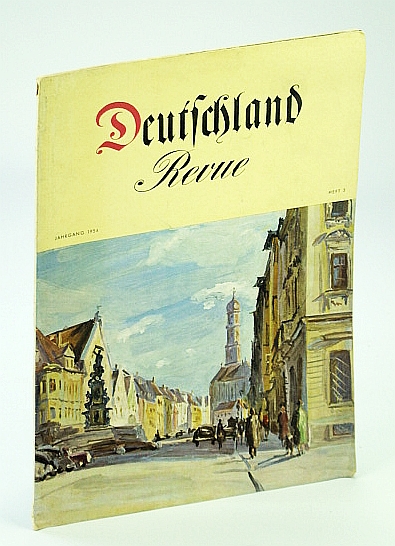 Image for Deutschland Revue (Journal/Magazine of the German Center For Tourism) Jahrgang 1954, Heft 3