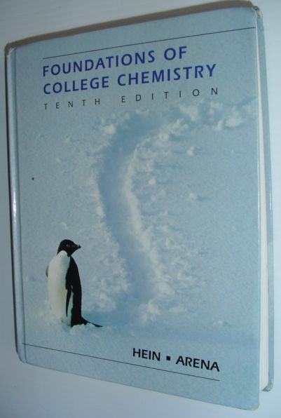 Image for Foundations of College Chemistry