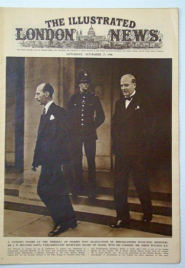 Image for The Illustrated London News, Saturday, November (Nov.) 27, 1948: Canada's New Prime Minister, Louis St. Laurent / U.S. Navy tests "Salamander" Remote-Controlled (Drone) Tank
